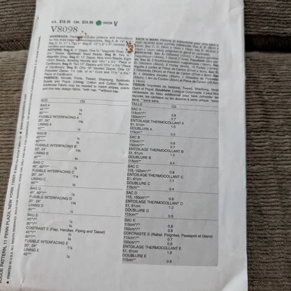 Purse pattern bundle - Picture 3 of 7